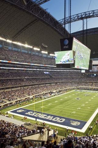 Cowboys Stadium for 320 x 480 iPhone resolution