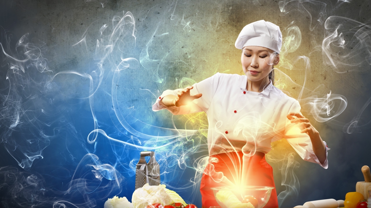 Creative Asian Chef for 1280 x 720 HDTV 720p resolution
