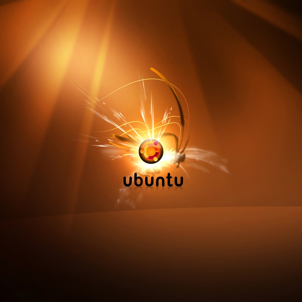 Creative Ubuntu Design for 1024 x 1024 iPad resolution