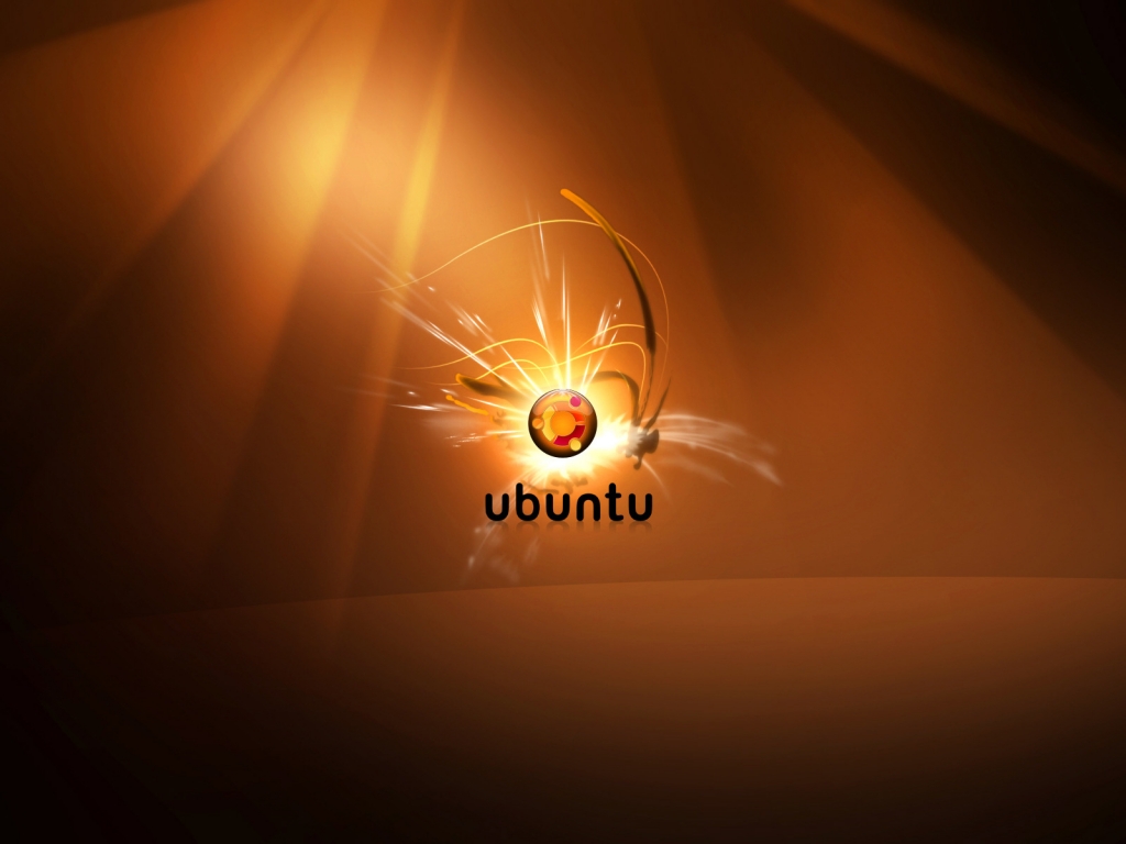 Creative Ubuntu Design for 1024 x 768 resolution