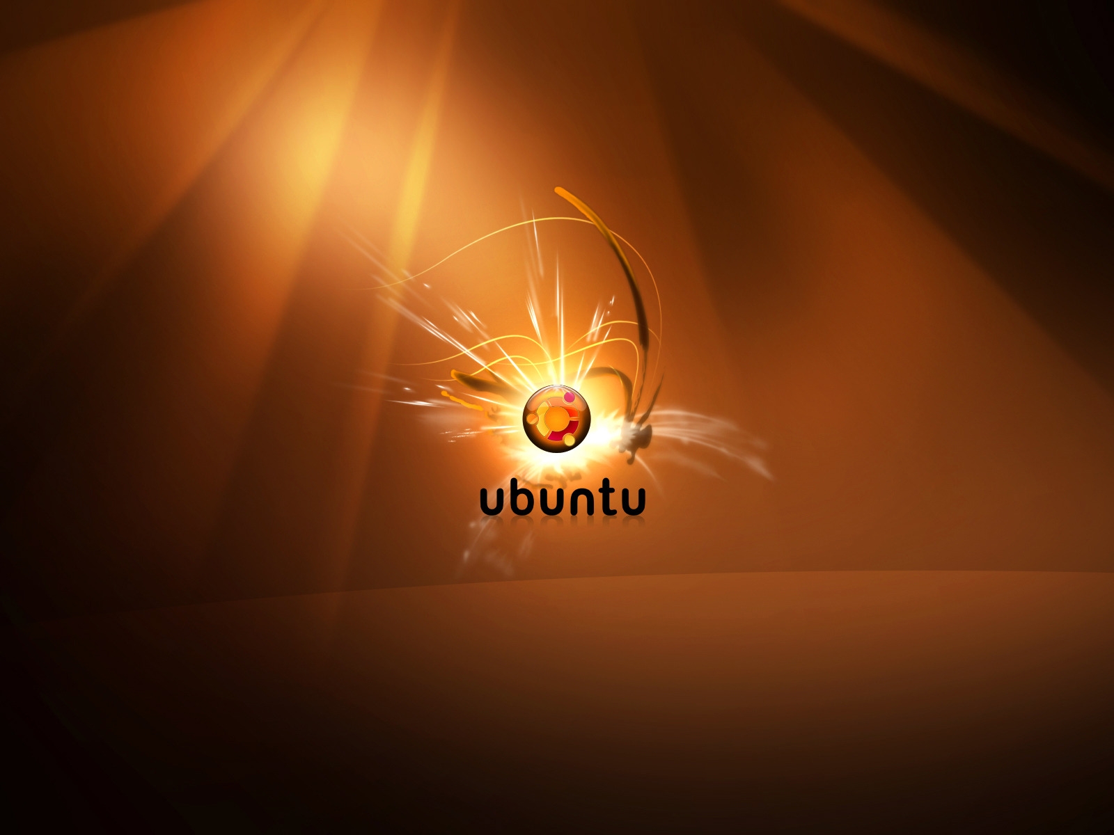 Creative Ubuntu Design for 1600 x 1200 resolution