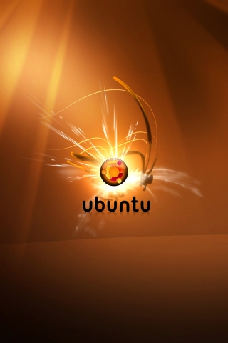 Creative Ubuntu Design for 320 x 480 iPhone resolution