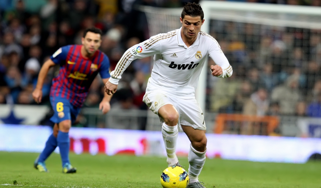 Cristiano Ronaldo Performing for 1024 x 600 widescreen resolution