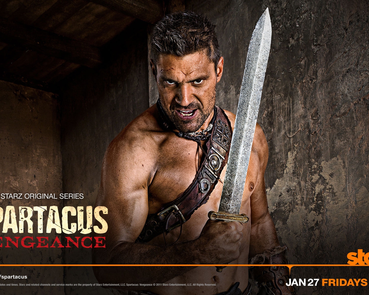 Crixus Spartacus Vengeance for 1280 x 1024 resolution