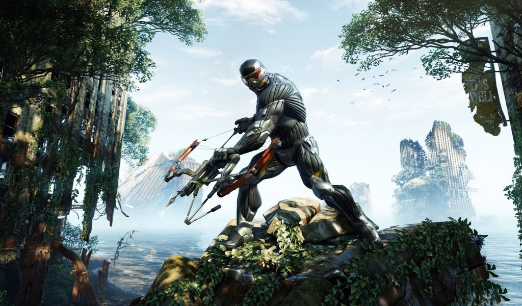 Crysis 3 for 1024 x 600 widescreen resolution