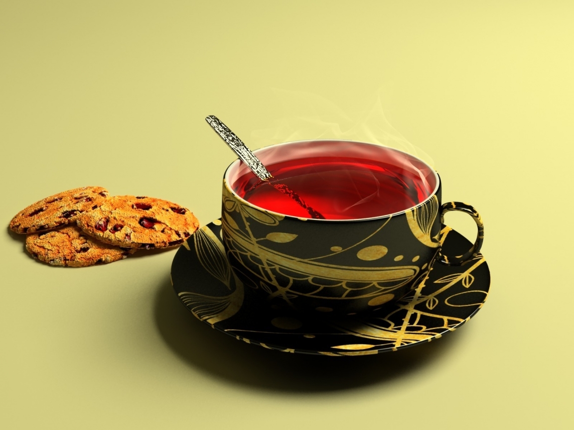 Cup of Tea for 1152 x 864 resolution