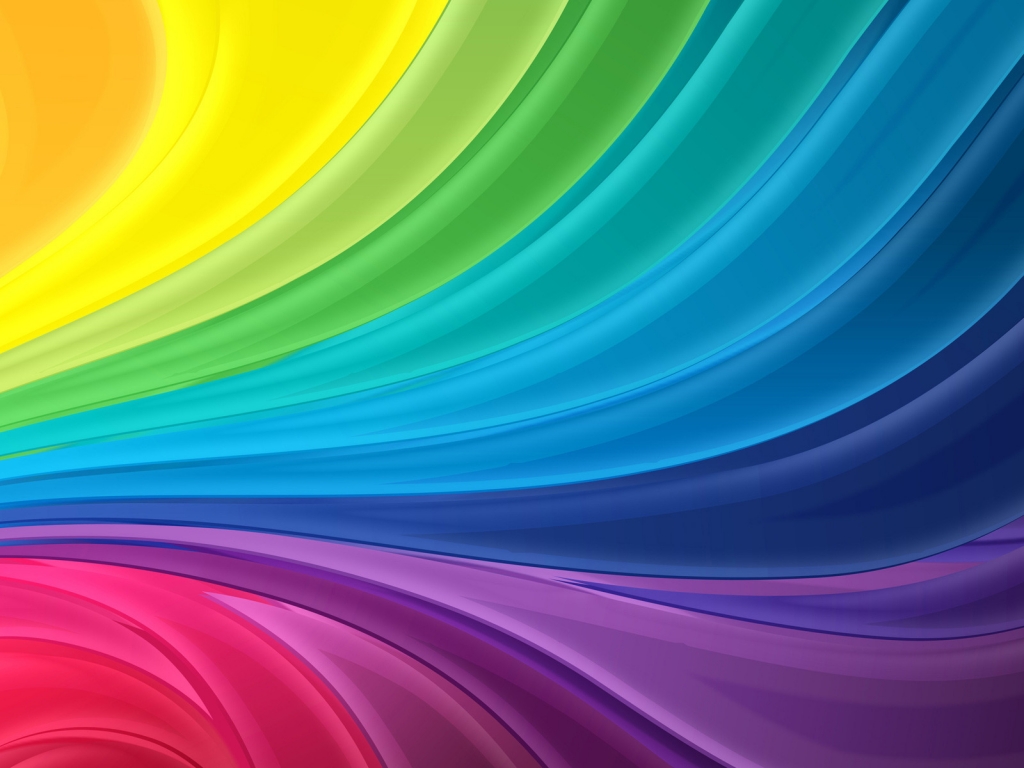 Curl Rainbow for 1024 x 768 resolution