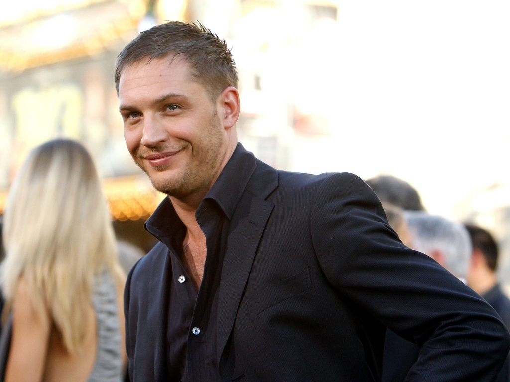 Cute Tom Hardy for 1024 x 768 resolution