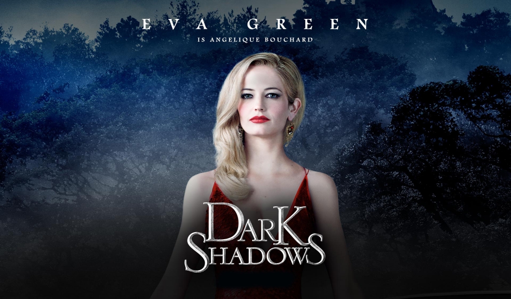 Dark Shadows Eva Green for 1024 x 600 widescreen resolution