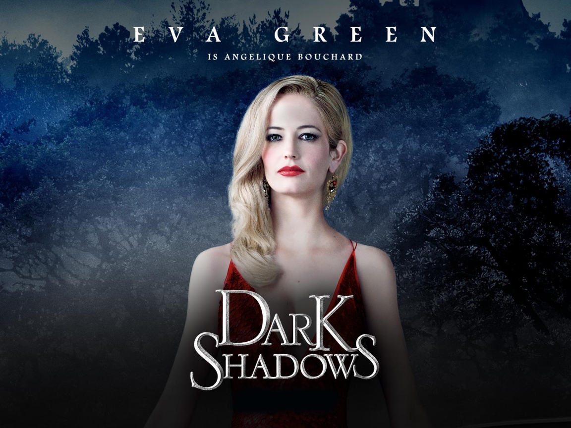 Dark Shadows Eva Green for 1152 x 864 resolution