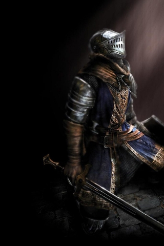 Dark Souls Character for 320 x 480 iPhone resolution