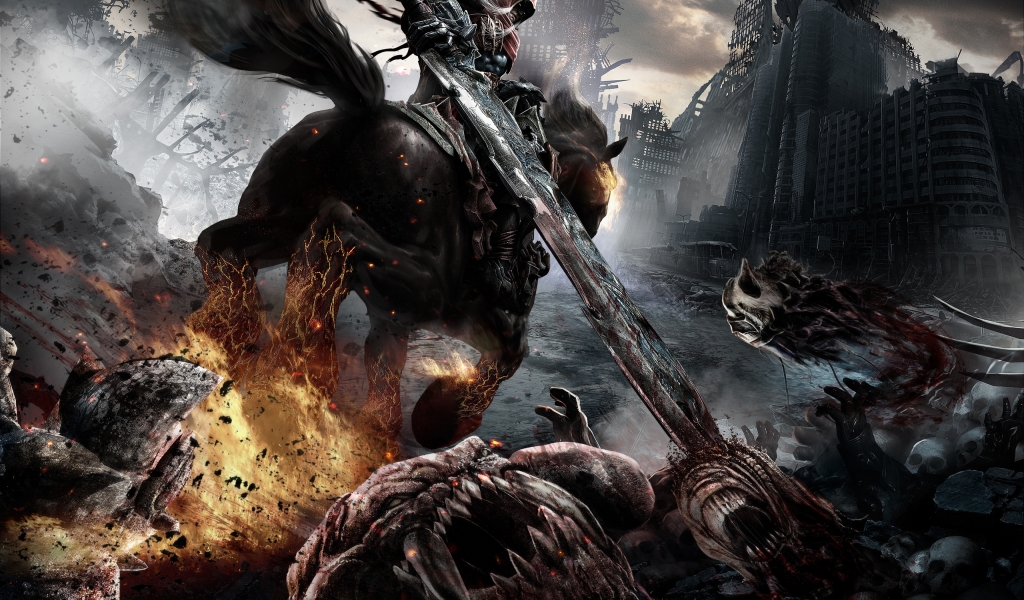 Darksiders Adventure Video Game for 1024 x 600 widescreen resolution