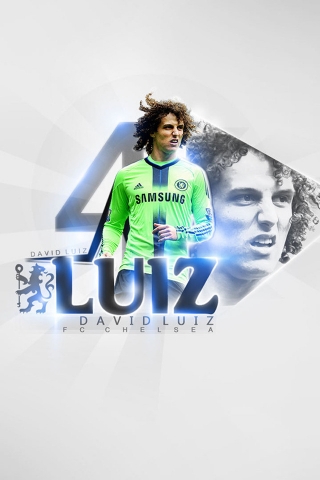 David Luiz for 320 x 480 iPhone resolution