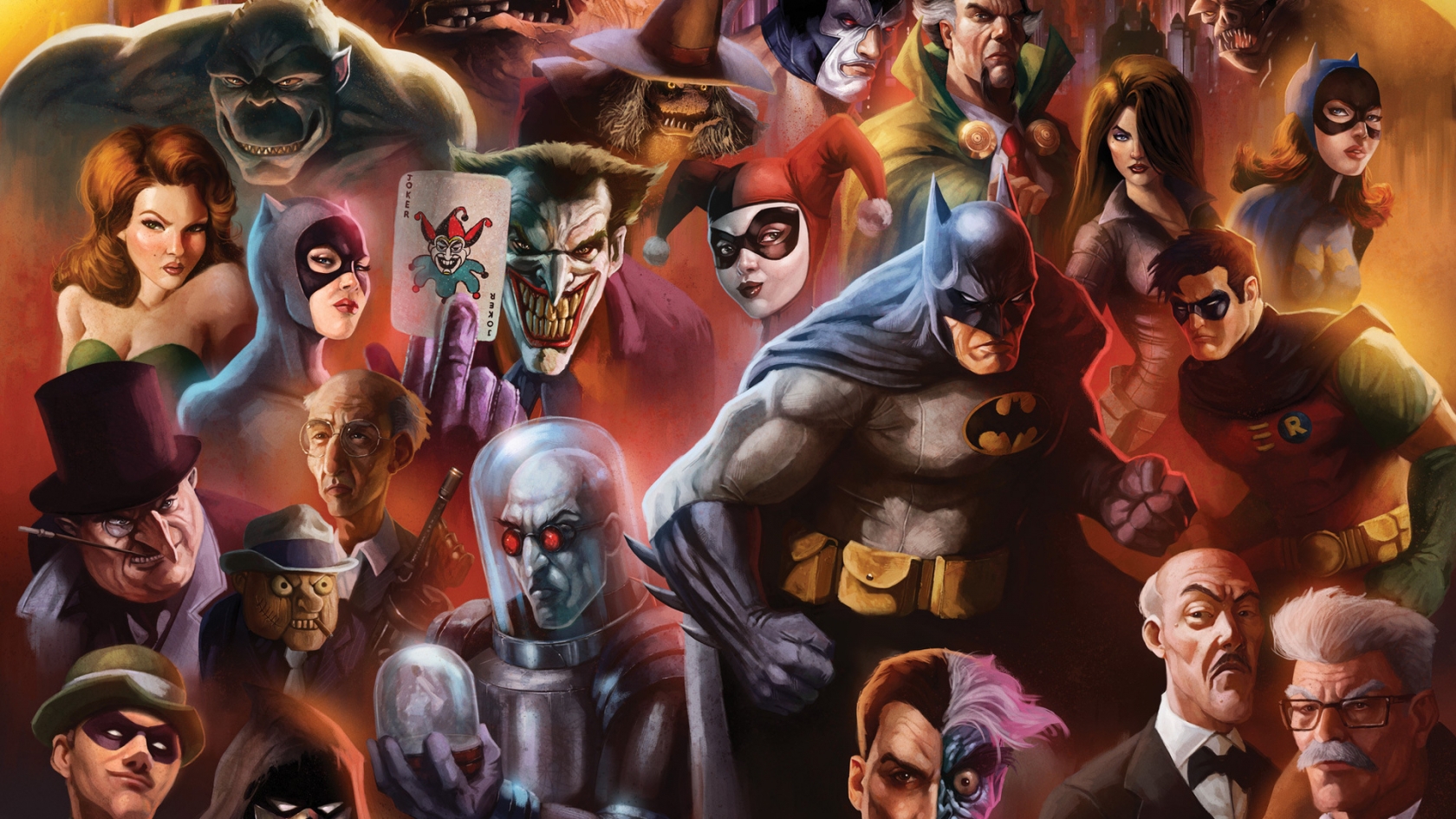 DC Comics Characters for 1680 x 945 HDTV resolution