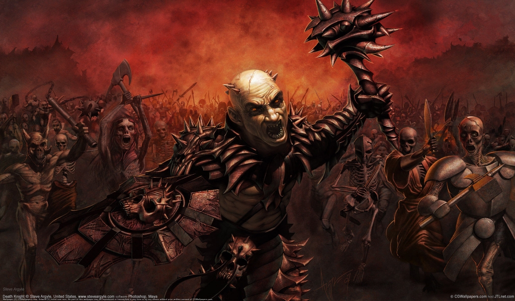Death Knight for 1024 x 600 widescreen resolution