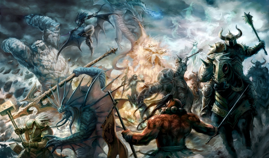 Defense of the Ancients 2 for 1024 x 600 widescreen resolution