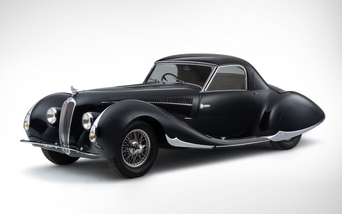 Delahaye 135 MS Black for 1440 x 900 widescreen resolution