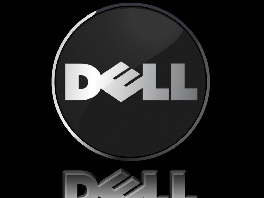 Dell black background for 1024 x 768 resolution