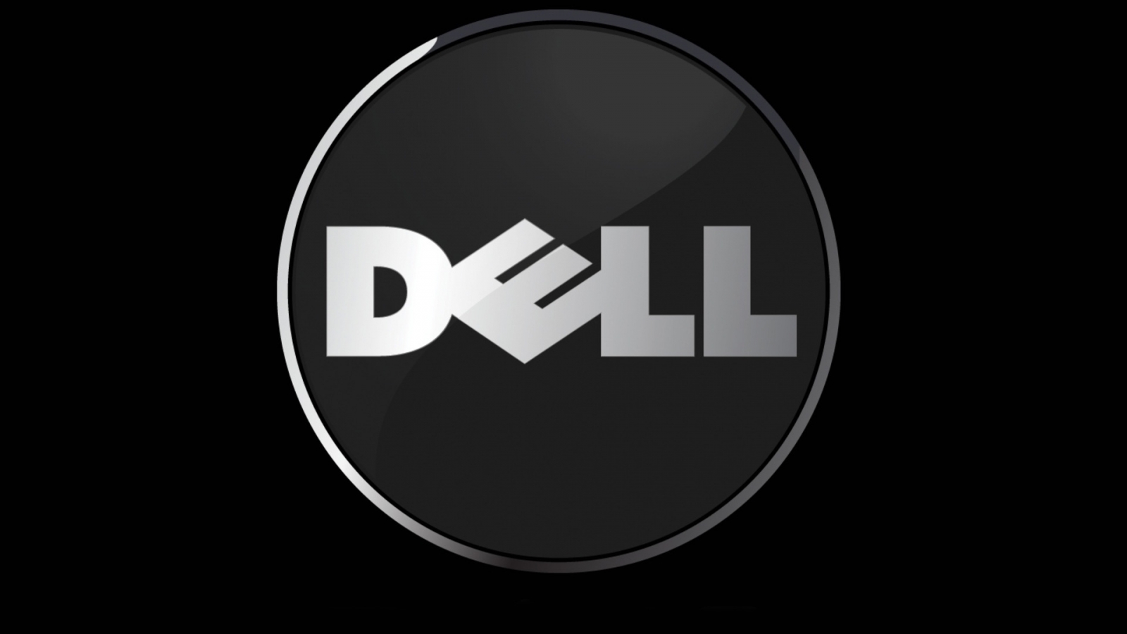 Dell black background for 1600 x 900 HDTV resolution