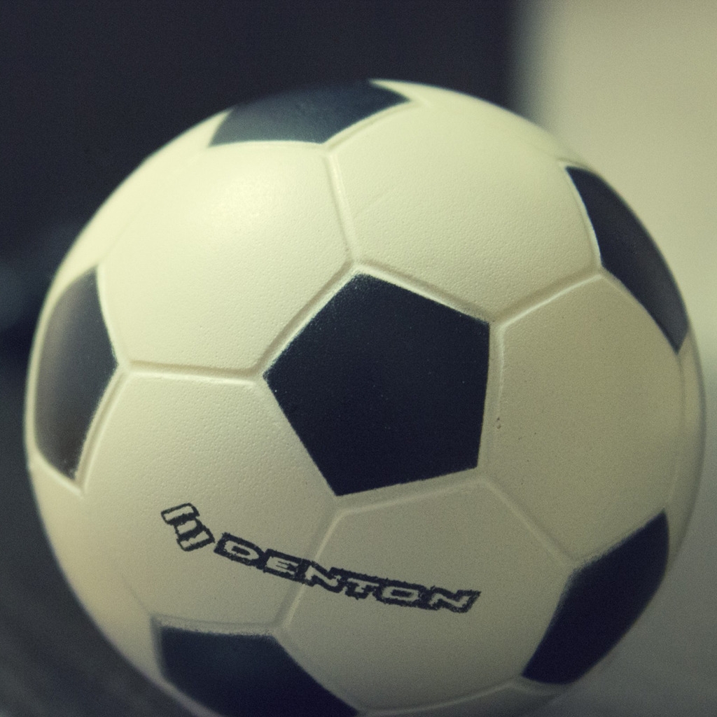 Denton Soccer Ball for 1024 x 1024 iPad resolution