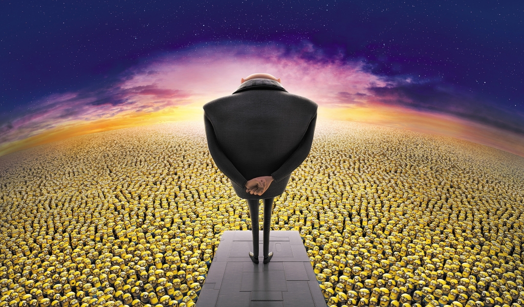 Despicable Me 2 Film for 1024 x 600 widescreen resolution