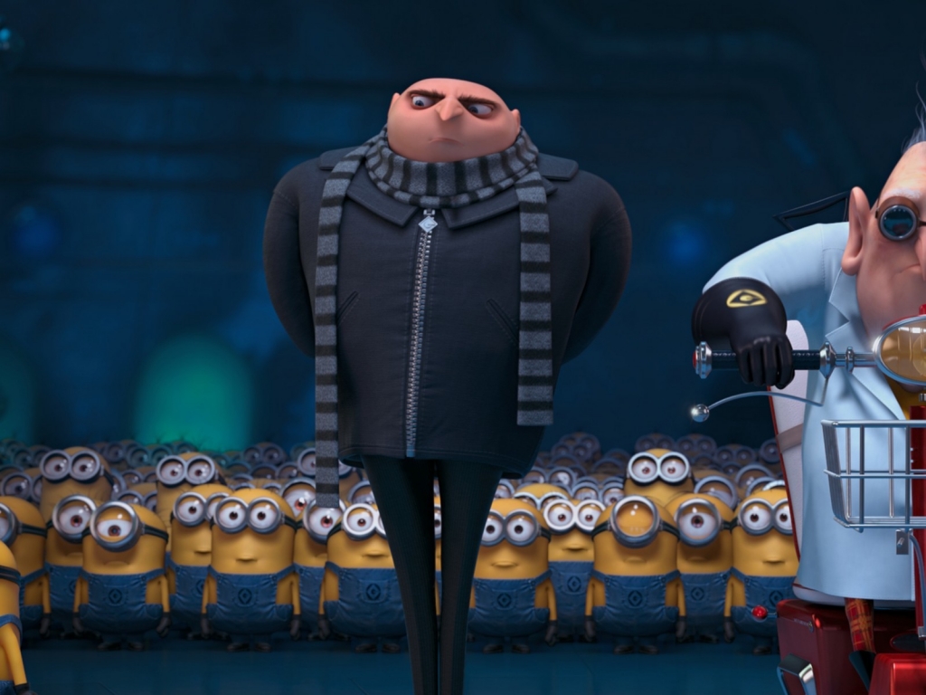 Despicable Me 2 Gru for 1024 x 768 resolution