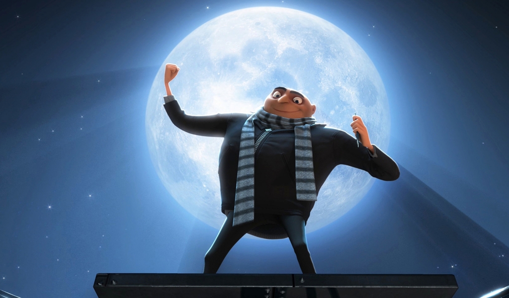 Despicable Me Gru for 1024 x 600 widescreen resolution