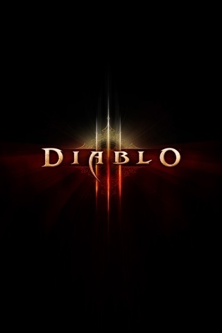 Diablo 3 Logo for 320 x 480 iPhone resolution