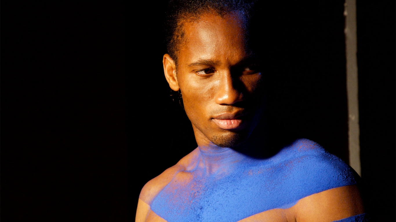 Didier Drogba for 1366 x 768 HDTV resolution