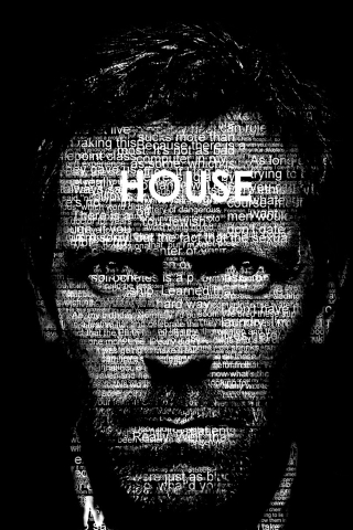 Doctor House Typography for 320 x 480 iPhone resolution