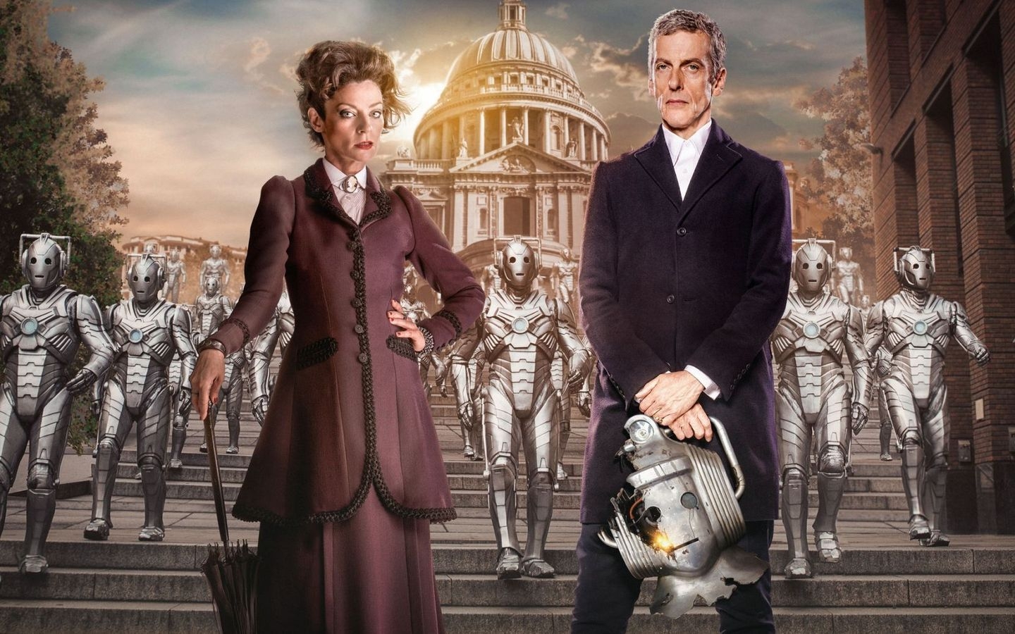 Doctor Who Robots for 1440 x 900 widescreen resolution
