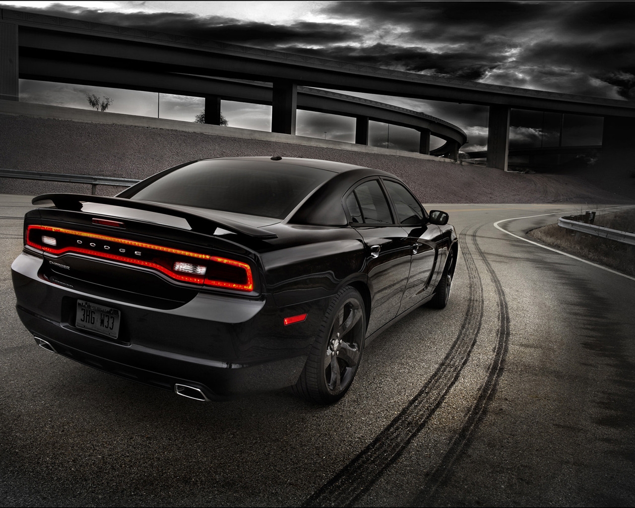 Dodge Blacktop Rear for 1280 x 1024 resolution