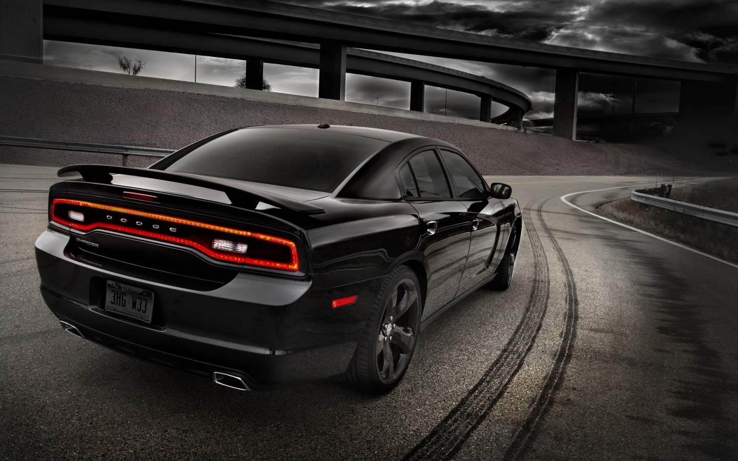 Dodge Blacktop Rear for 1440 x 900 widescreen resolution