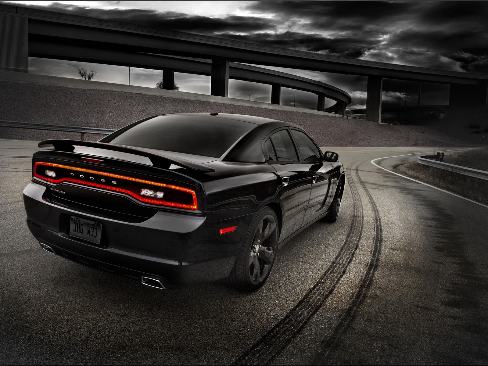 Dodge Blacktop Rear for 1600 x 1200 resolution