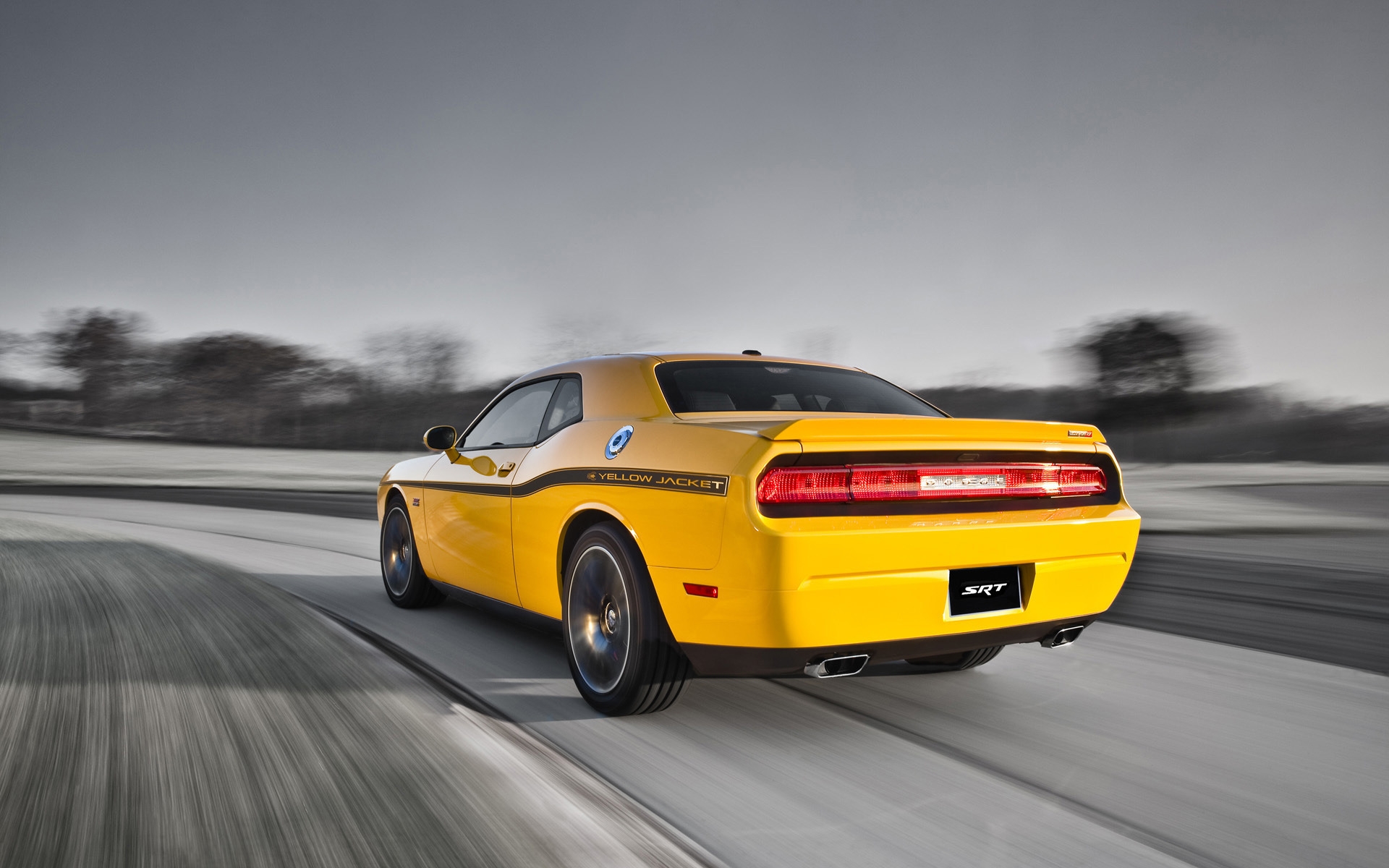 Dodge Challenger Yellow Jacket for 1920 x 1200 widescreen resolution