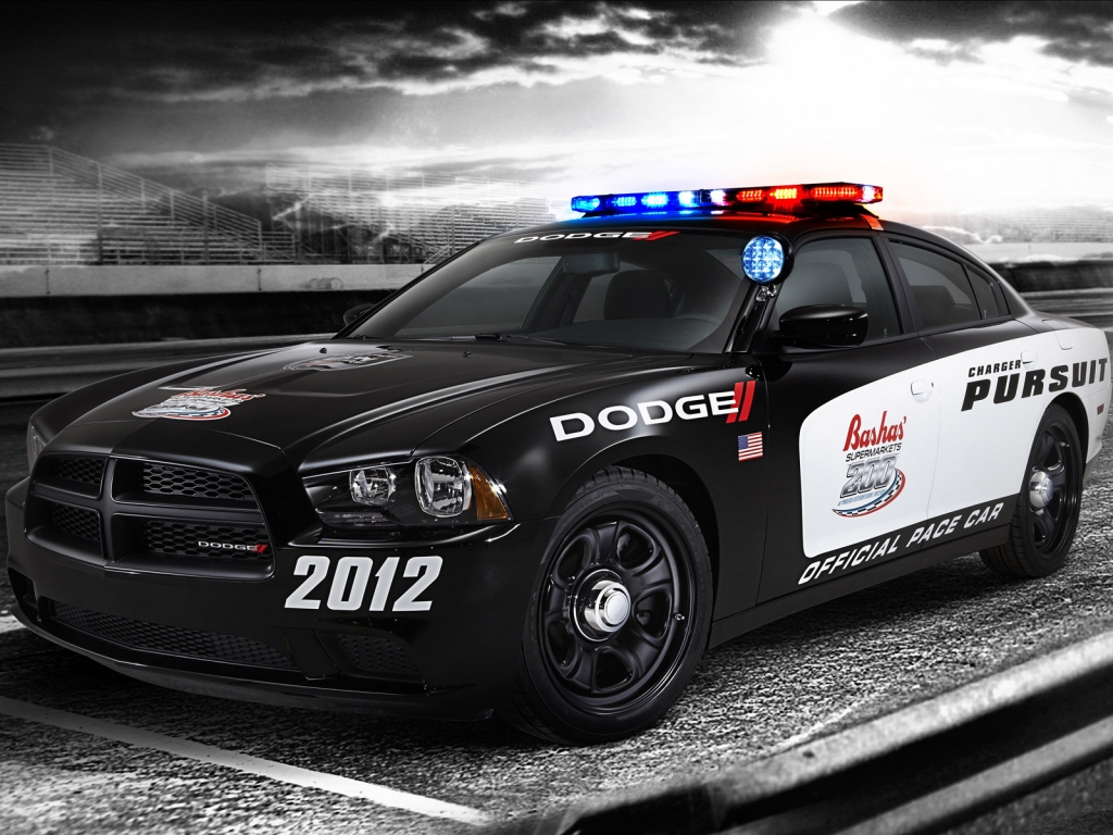 Dodge Charger Police for 1024 x 768 resolution