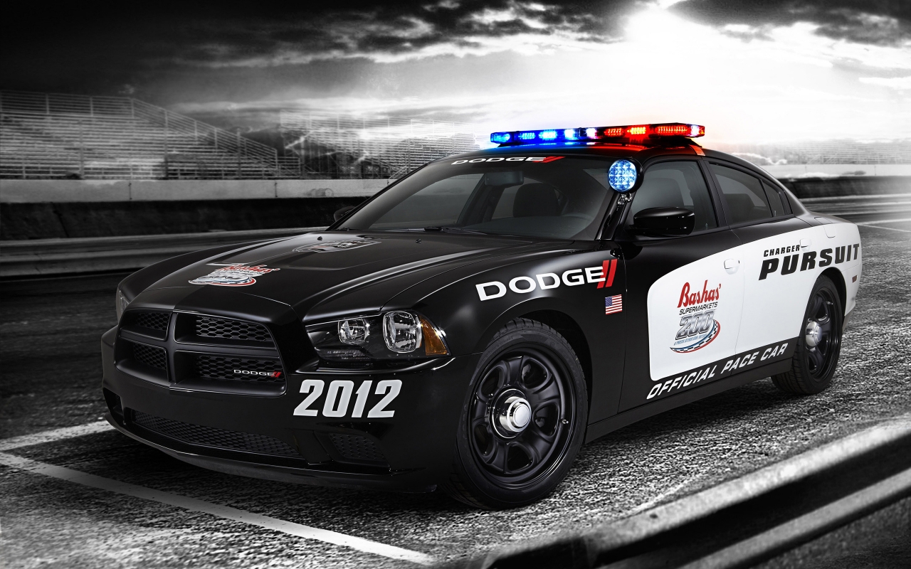 Dodge Charger Police for 1280 x 800 widescreen resolution