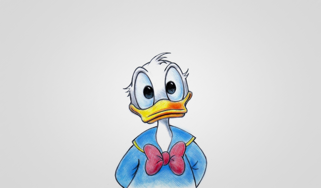 Donald Duck for 1024 x 600 widescreen resolution