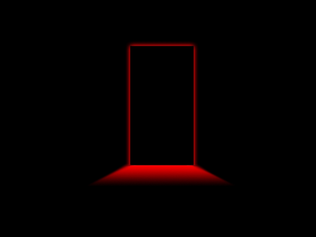 Door Red Light for 1024 x 768 resolution