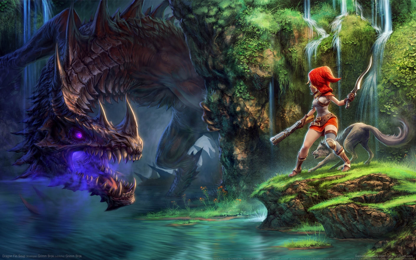 Dragon Fin Soup Game for 1440 x 900 widescreen resolution
