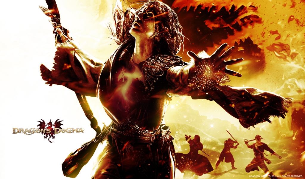 Dragons Dogma Sorceror for 1024 x 600 widescreen resolution