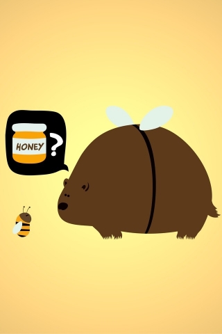 Dreaming to Honey for 320 x 480 iPhone resolution
