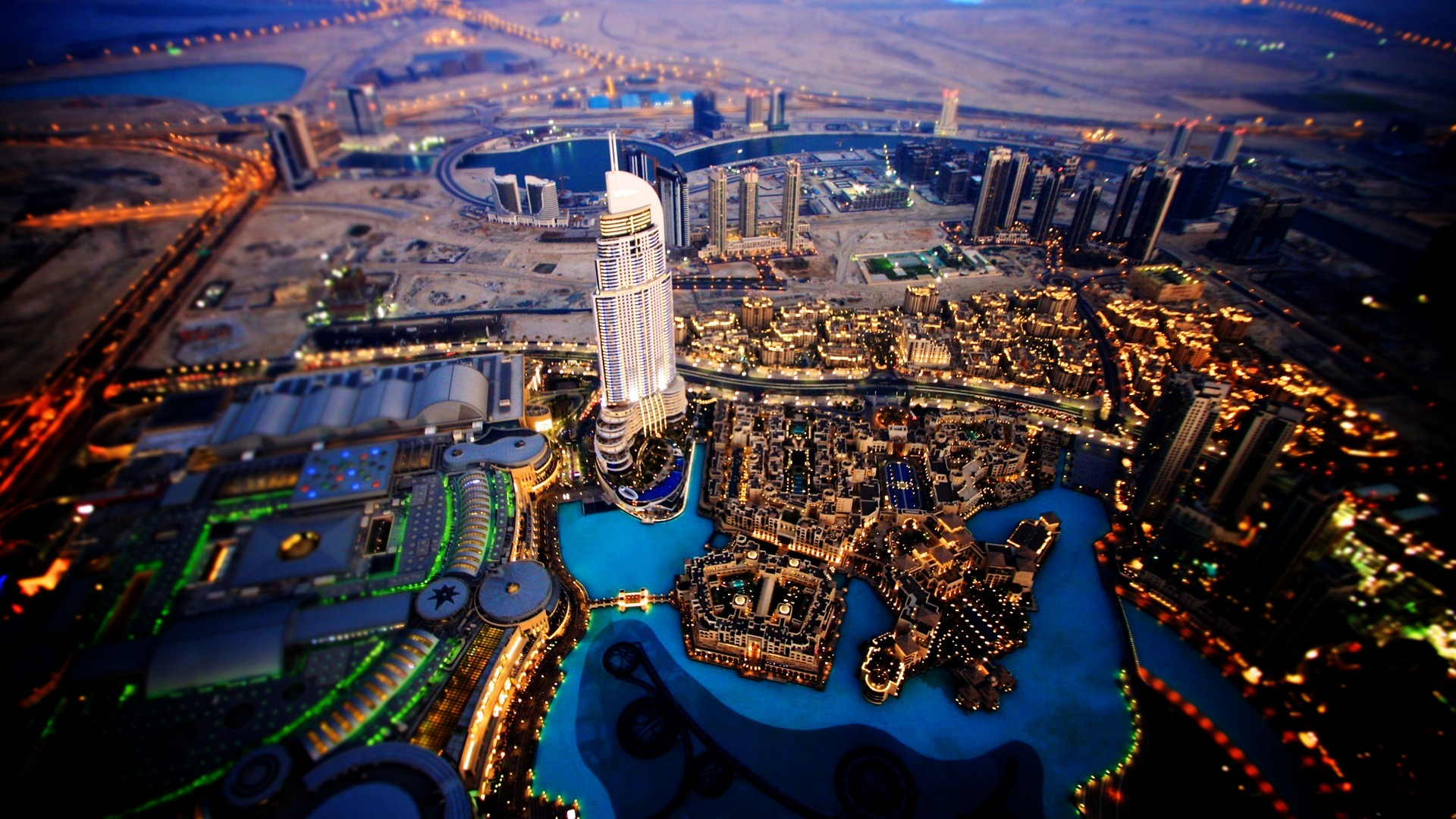 Dubai Sky View for 1920 x 1080 HDTV 1080p resolution