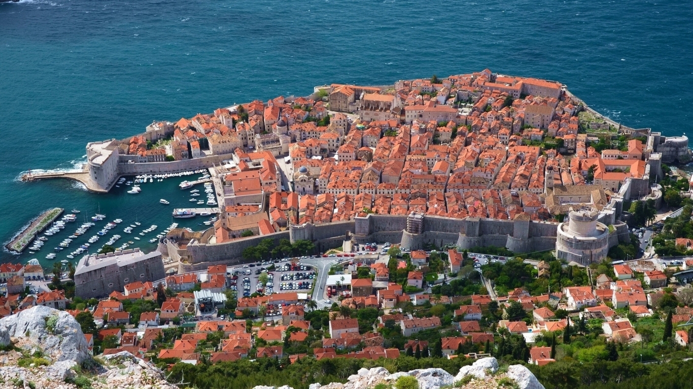 Dubrovnik Croatia  for 1366 x 768 HDTV resolution
