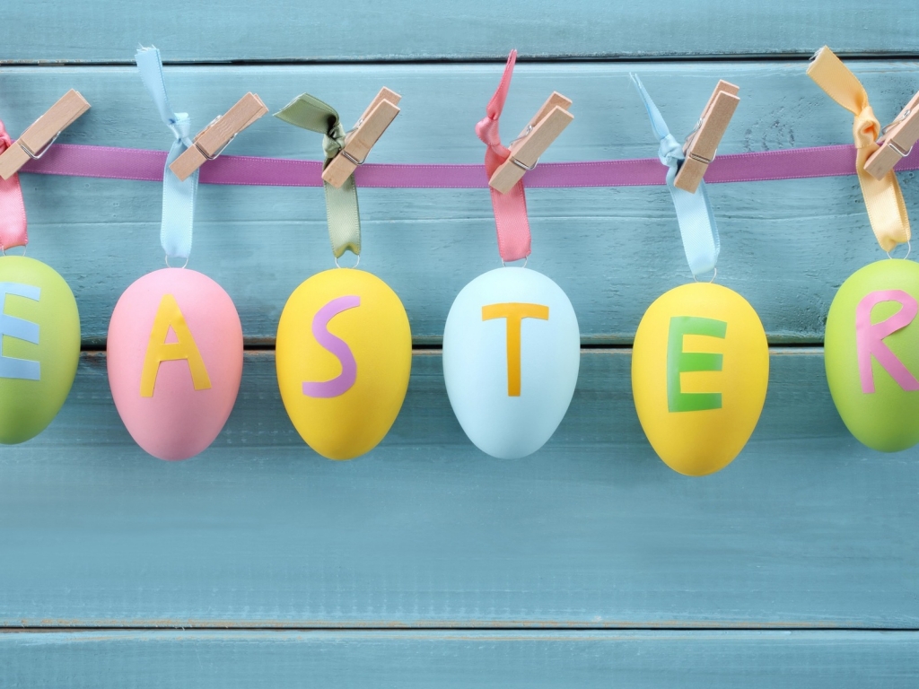 Easter Decorations for 1024 x 768 resolution