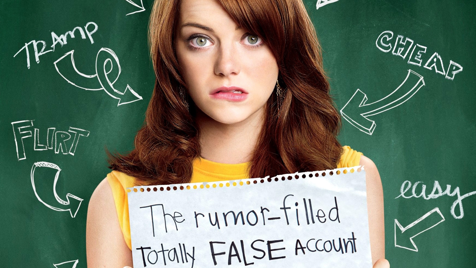 Easy A for 1920 x 1080 HDTV 1080p resolution