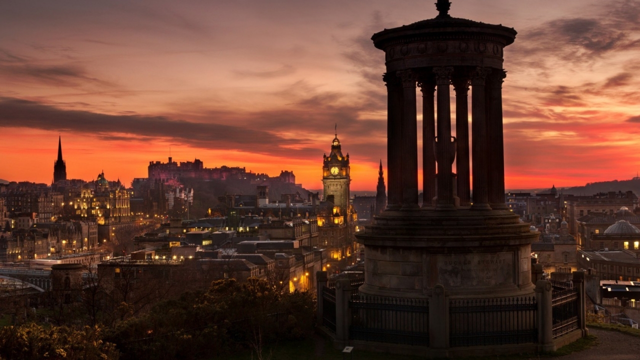 Edinburgh Scotland for 1280 x 720 HDTV 720p resolution