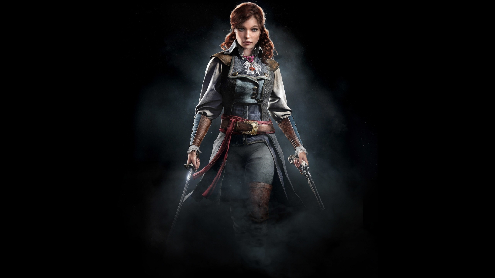 Elise Assassins Creed Unity  for 1920 x 1080 HDTV 1080p resolution