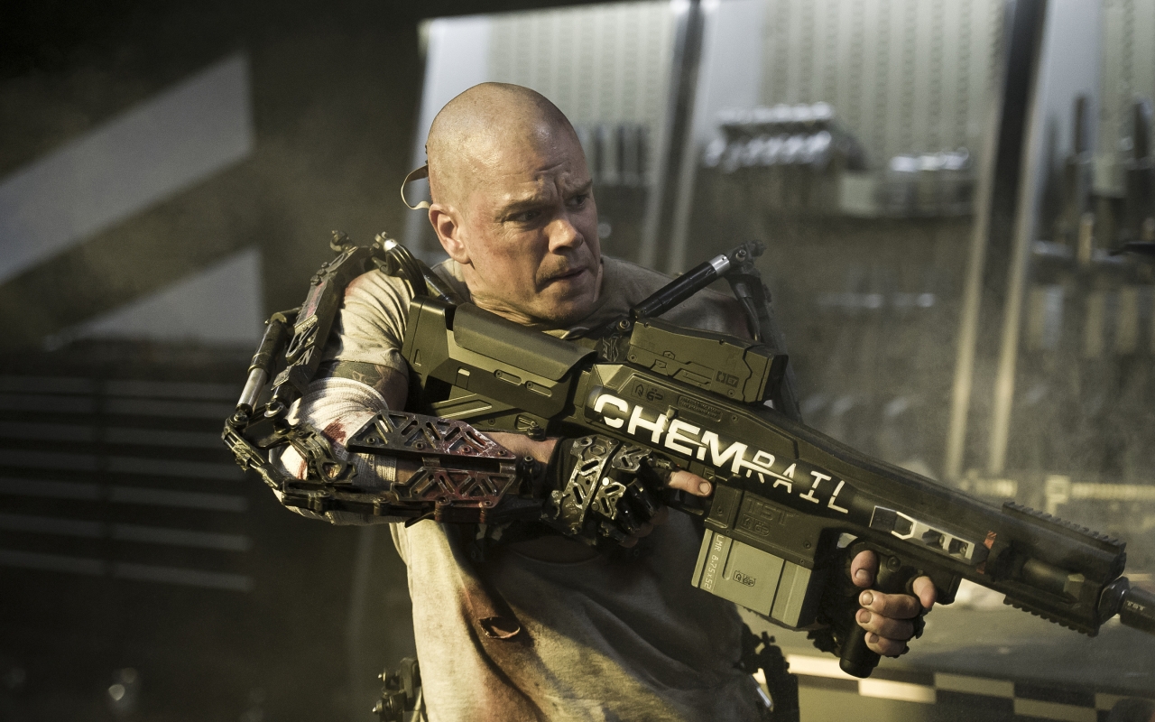 Elysium 2013 Movie for 1280 x 800 widescreen resolution