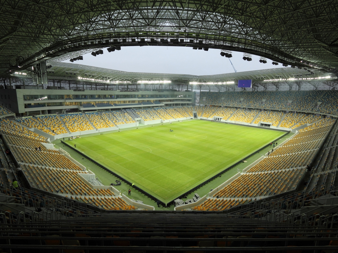 Empty Stadium for 1280 x 960 resolution